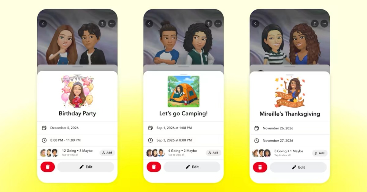 Snap adds social event planning feature with Snapchat Plans – 9to5Mac