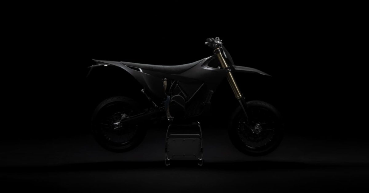 Stark turns its 80 hp electric supermoto into a titanium-loaded blacked-out beast