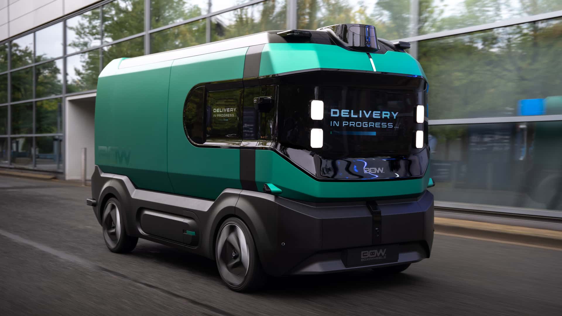 Stellantis BOW Driverless Concept Is Literally A Box On Wheels