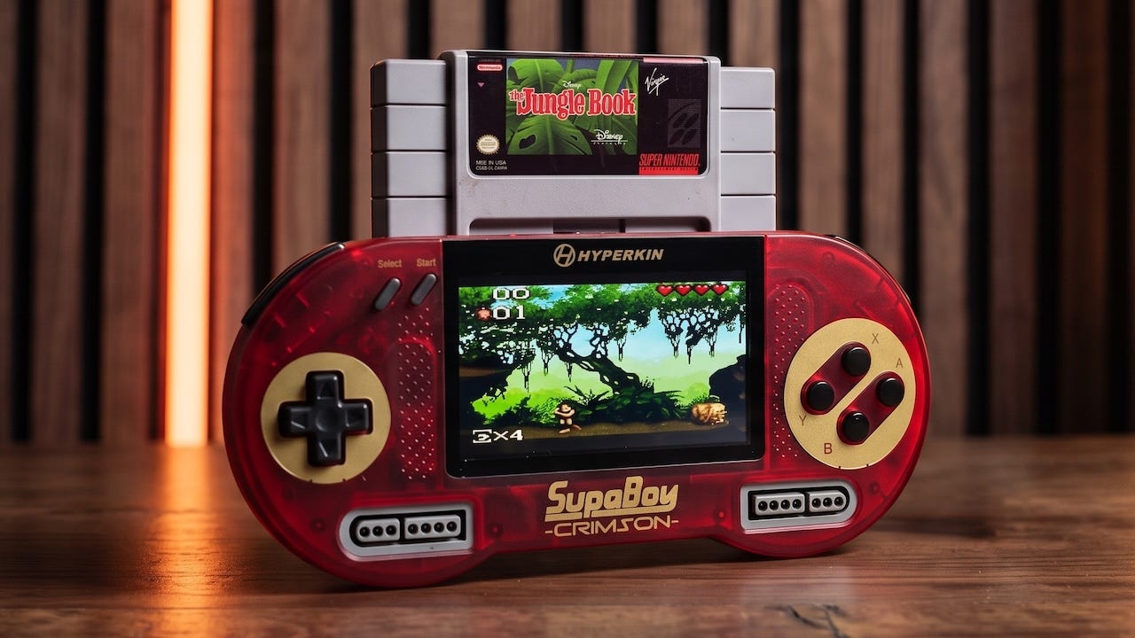 A New Hyperkin SupaBoy Portable Is Up for Preorder, Letting You Play SNES Games on the Go