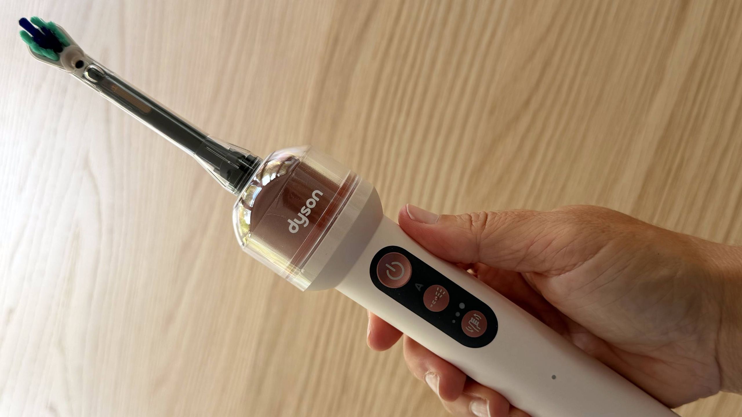 I tested Dyson’s jet-cleaning, camera-equipped toothbrush for a week to see if more gadgets equals a better clean