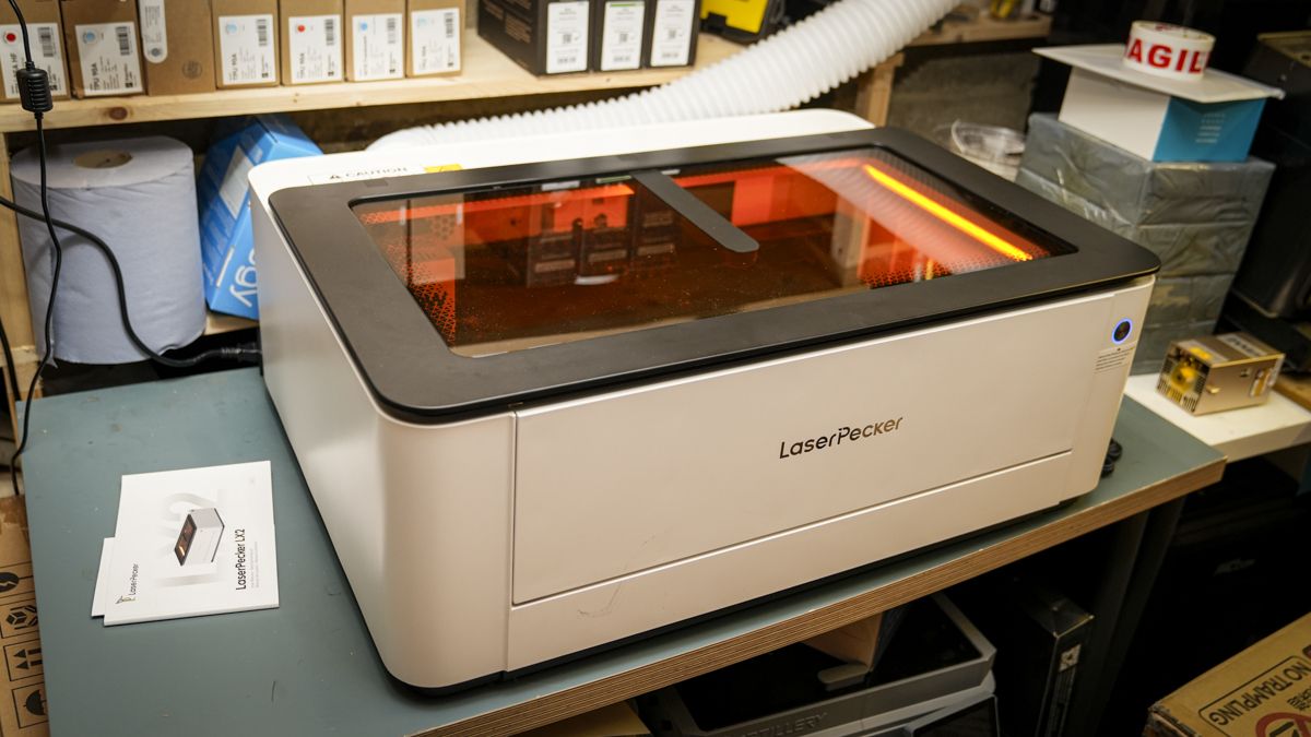 I tested the LaserPecker LX2, and small businesses will love this laser cutter