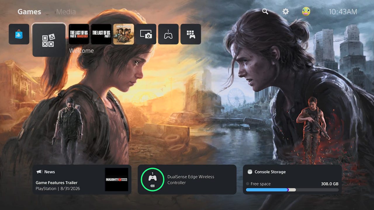 Naughty Dog Teases The Last of Us Day 2026 Announcements, Releases Free Animated Background on PS5