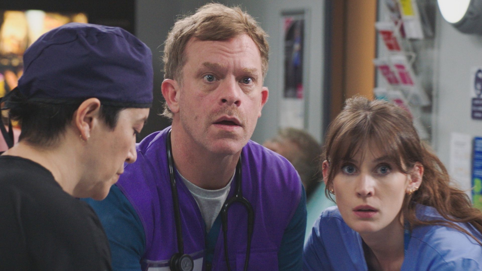 ‘There are so many twists and turns’: Casualty stars on what to expect from explosive 40th anniversary special episodes