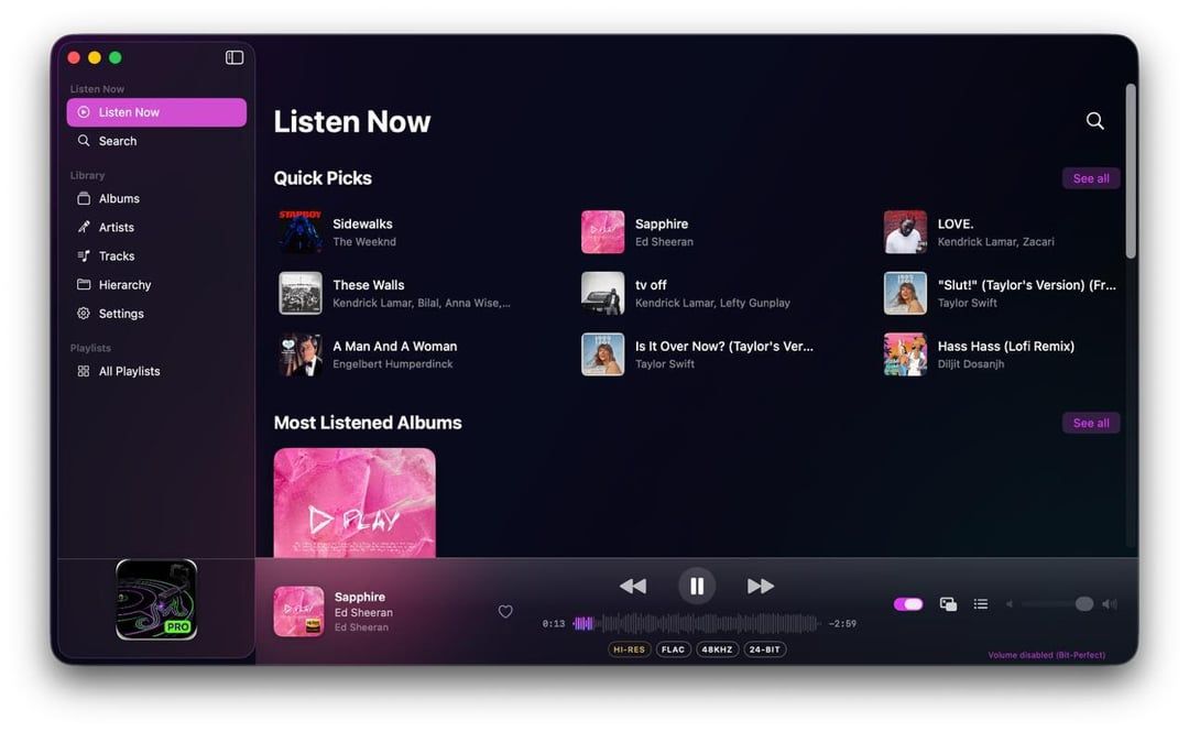 I tried the new free ‘bit-perfect’ Hi-Res Audio player on the Mac App Store — it’s a great idea for an open-source tool if you have an elite DAC, but I hit some rough edges