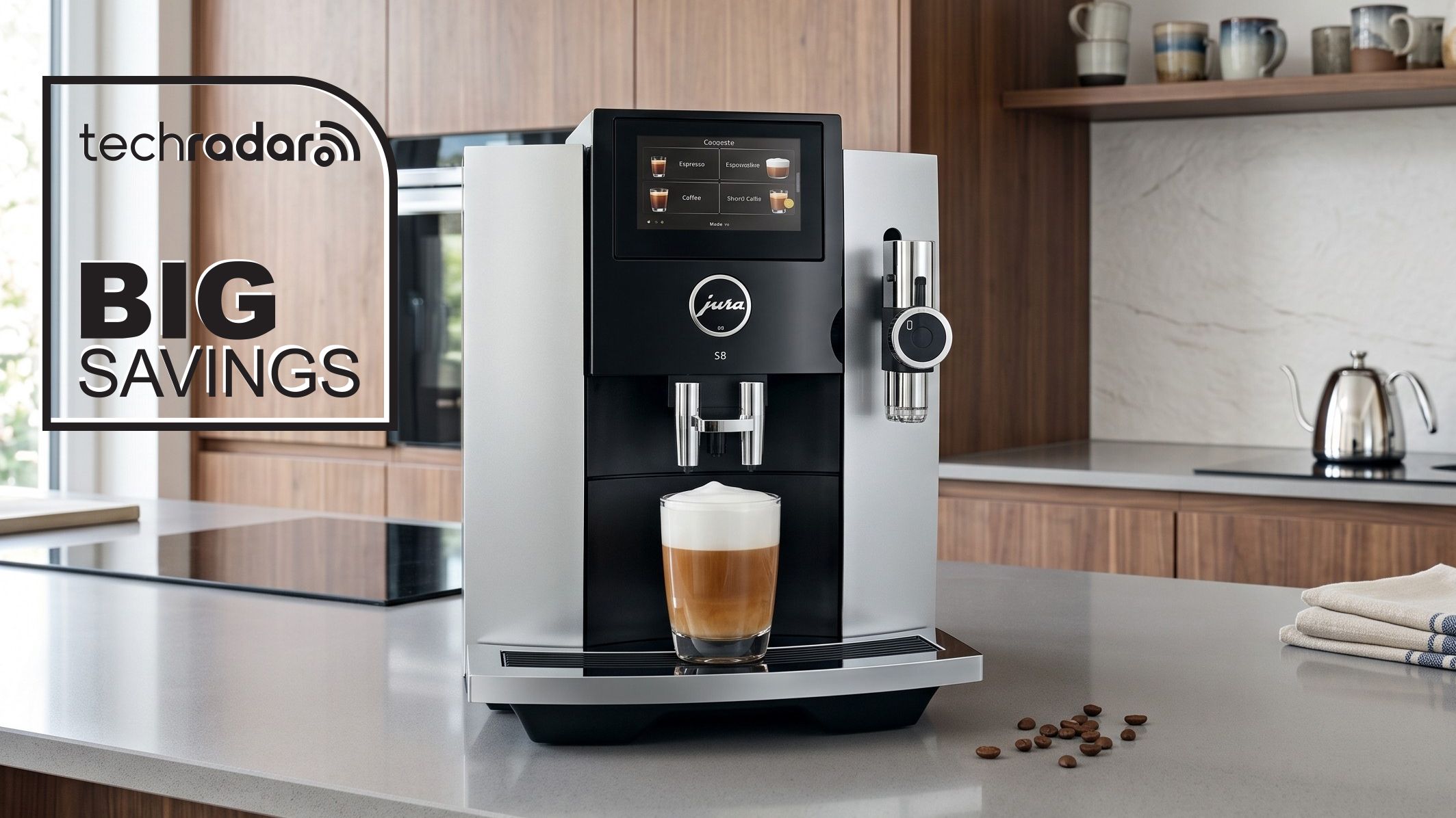 This 57% discount on the Jura S8 automatic coffee machine is so good, I did a double take