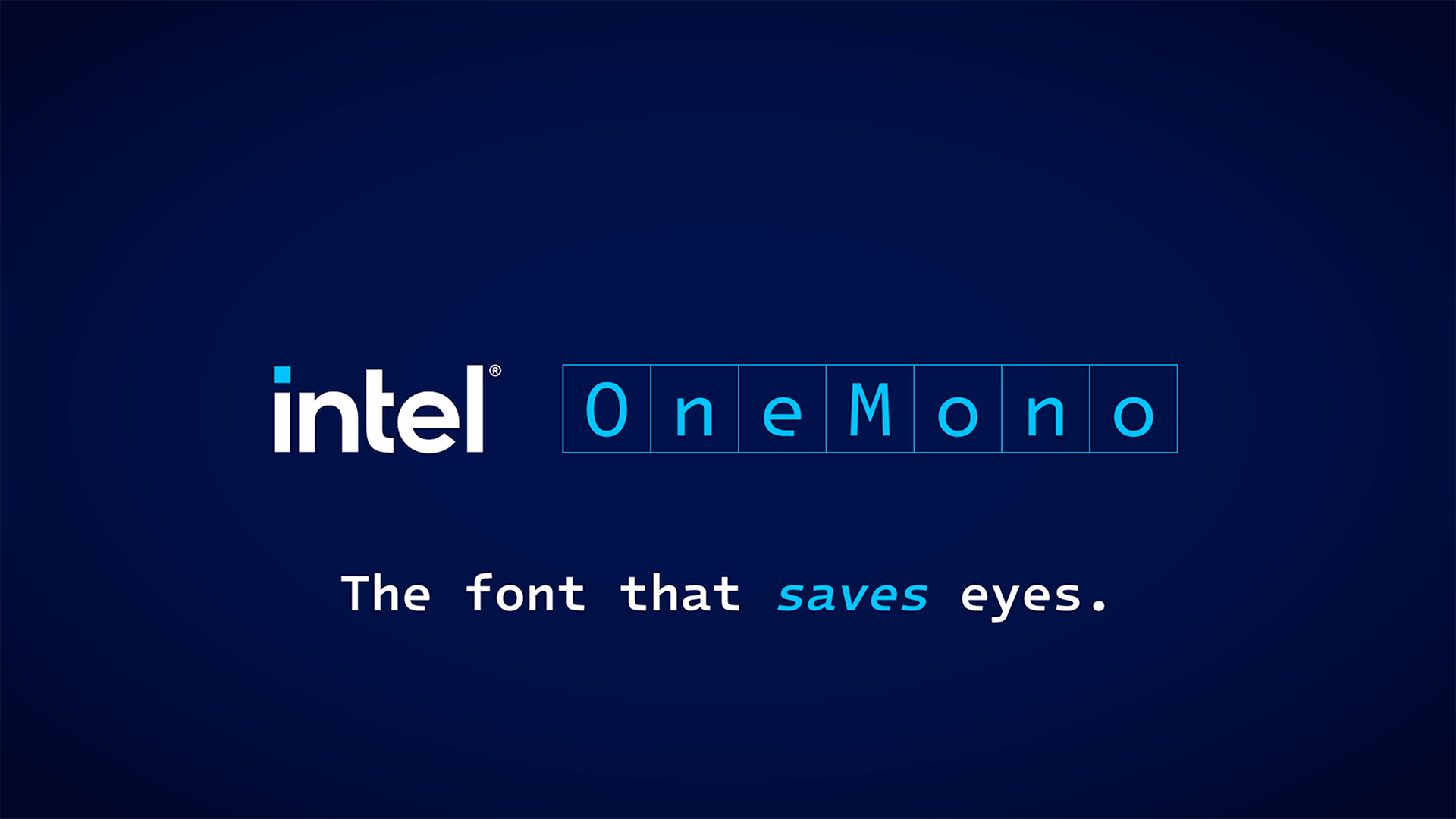 Intel revives One Mono font after brief retirement during open-source purge — typeface built to fight coder eyestrain gets reprieve
