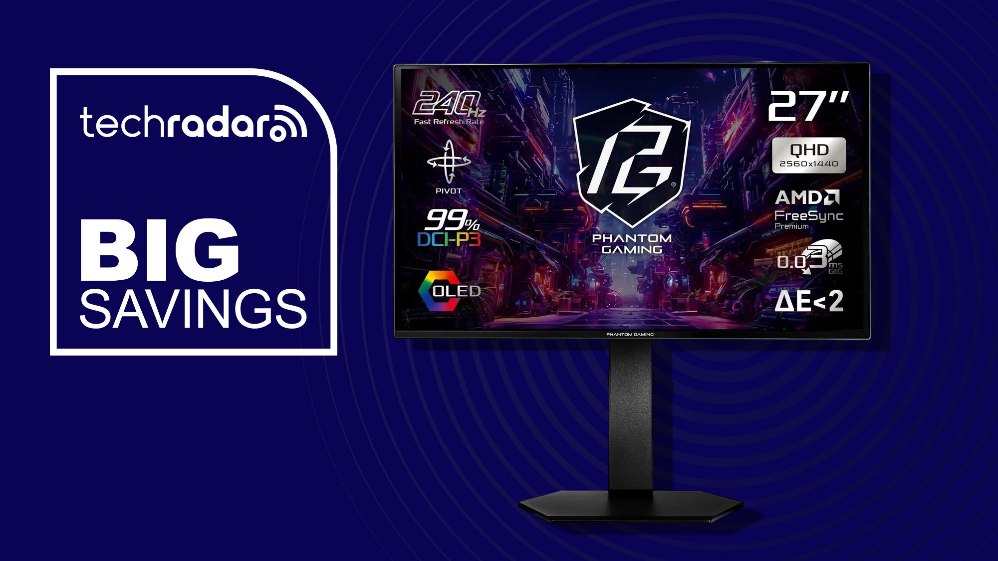 ASRock 27-inch OLED monitor for content creators drops to under $300