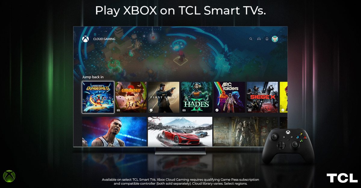 Xbox Game Pass will get a Google TV app ‘in the coming months,’ likely only for TCL