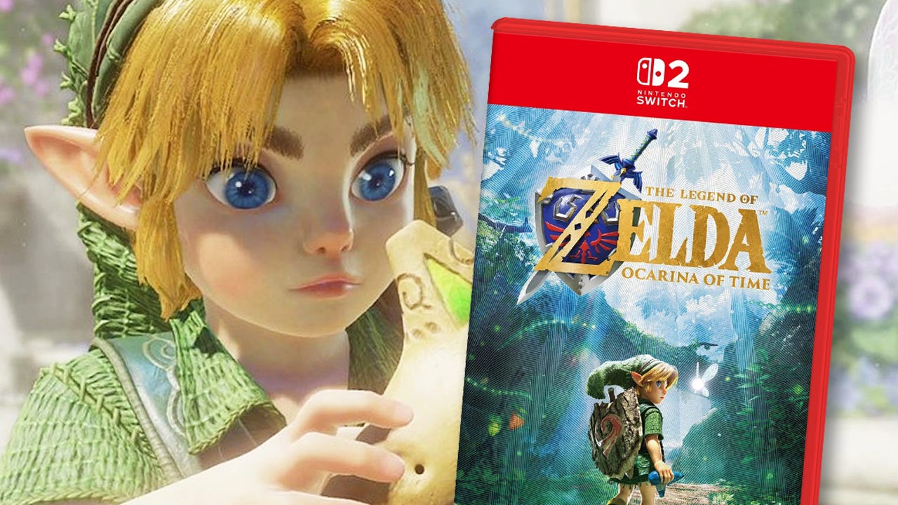 The Legend of Zelda: Ocarina of Time Remake Preorders Are $10 off at Amazon — Including the Limited Edition “Textured Foil” Cover Art for Switch 2
