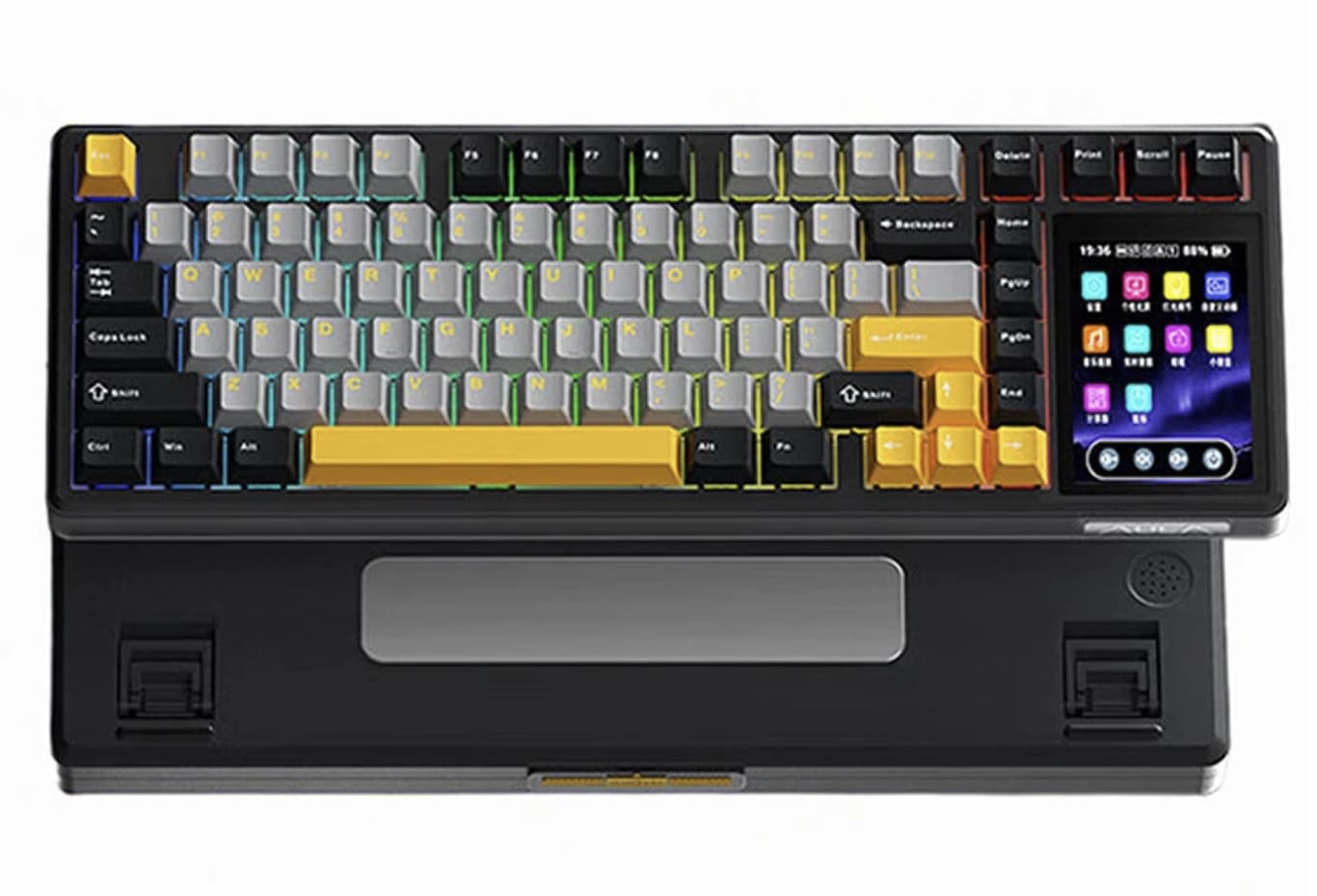 AULA L99 Review: 84-Key Mechanical Keyboard with IPS Touchscreen