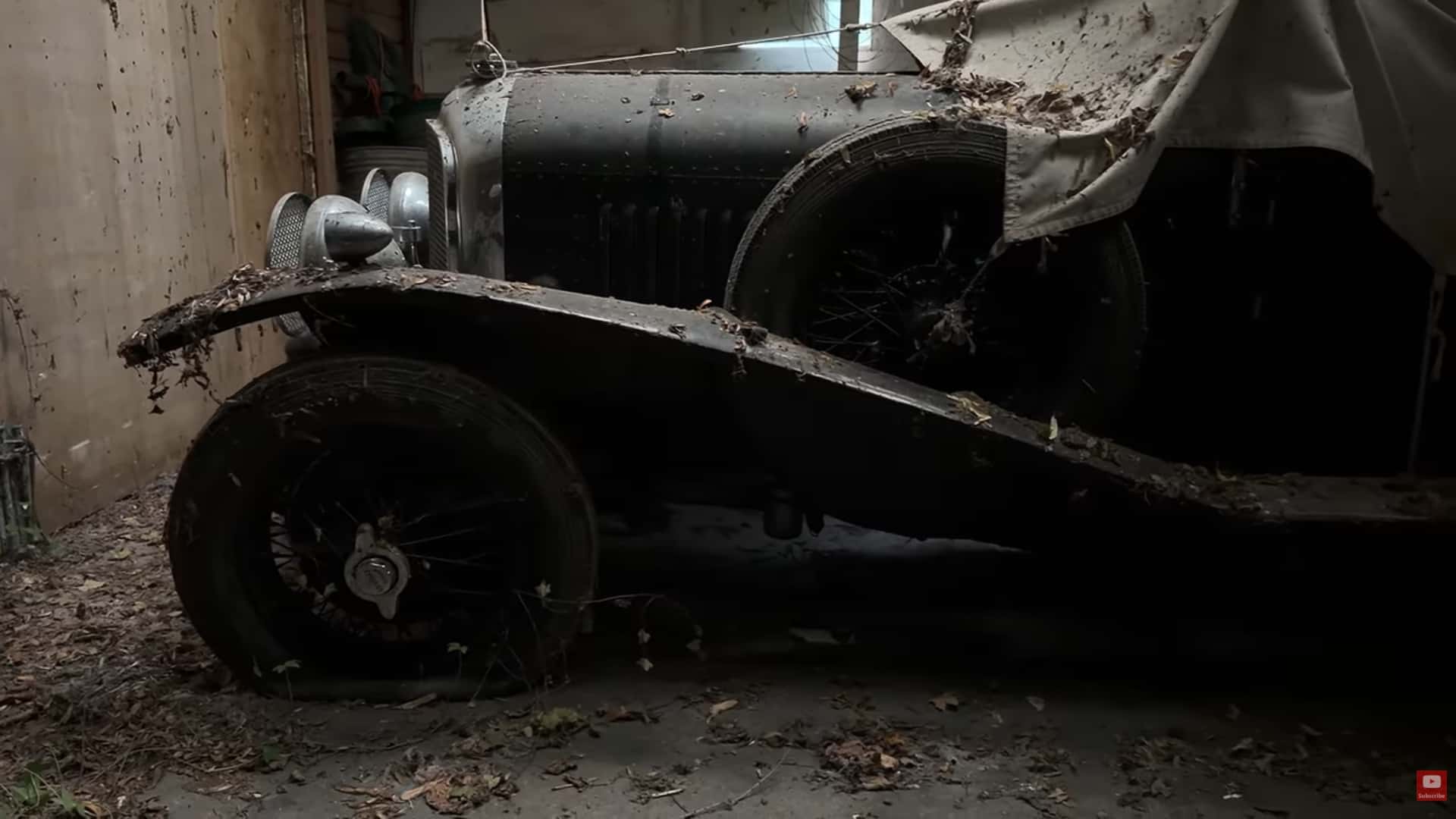 Rare 1928 Bentley Barn Find Could Be Worth Over $1 Million