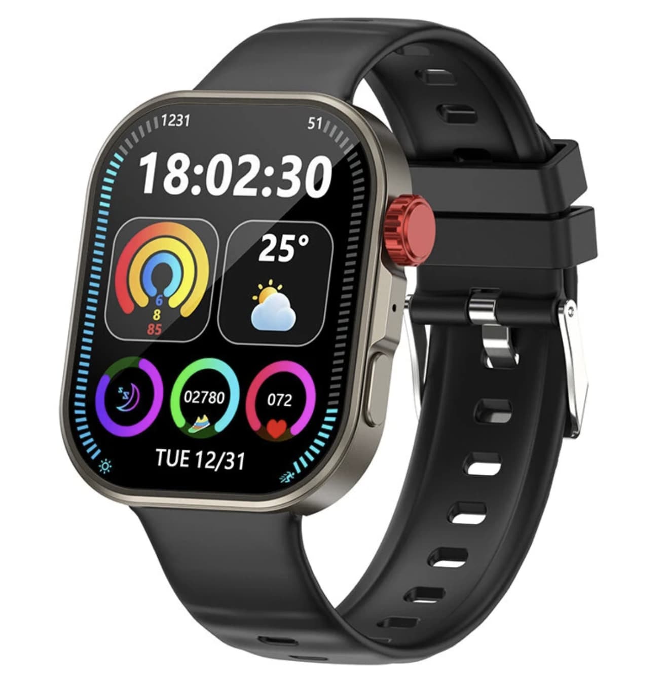 C48Pro Smartwatch: What Can You Do on a 2.01-Inch Screen?