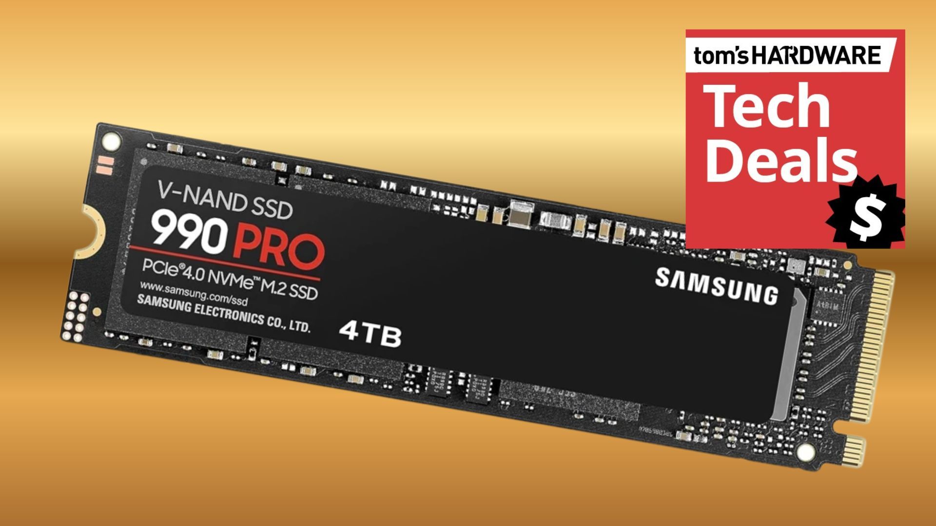 4TB Samsung 990 Pro M.2 SSD falls 27%, hits 20 cents per gigabyte — our favorite high-capacity PCIe Gen 4 drive is the ultimate storage for your game library