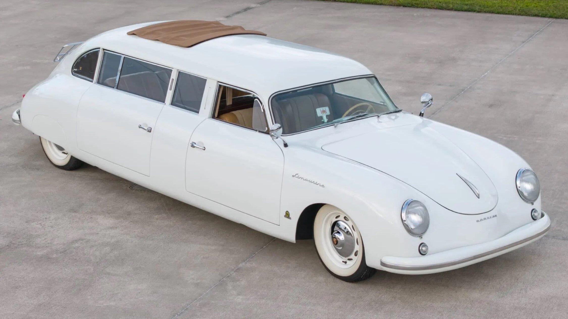 Bring A Very Big Trailer For This Stretched Porsche 356 Auction | Carscoops