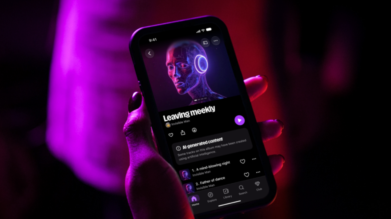 Deezer will now let users fully exclude AI-generated music from their streaming catalogue