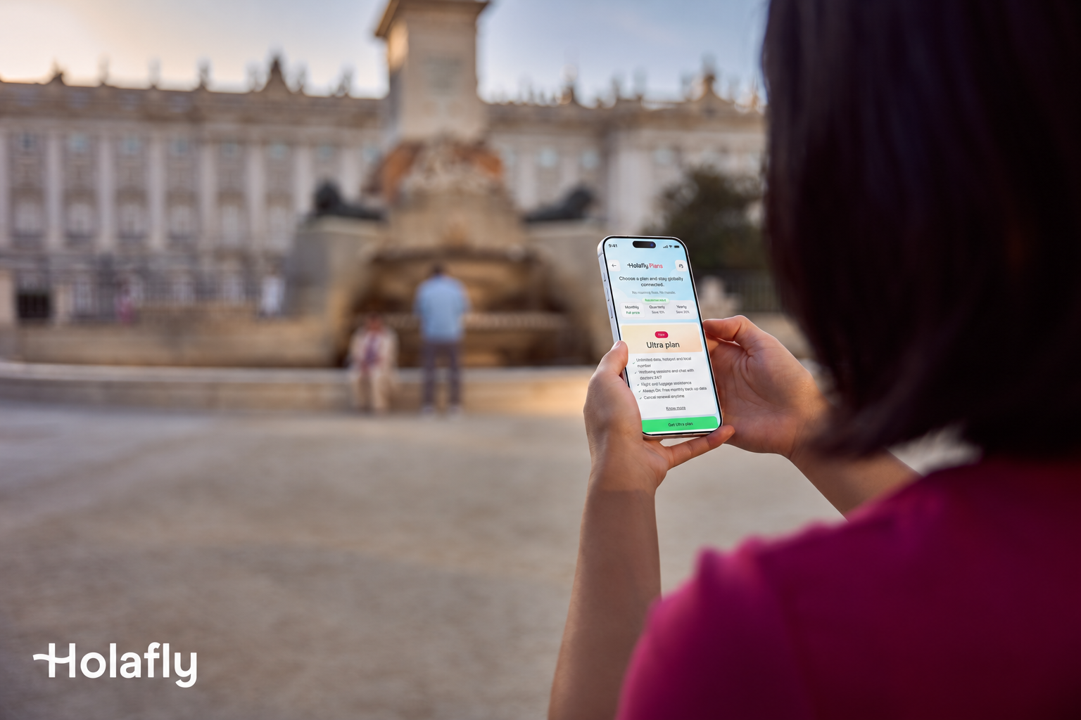 Holafly Ultra is its ‘world first’ all-in-one eSIM plan — giving not just unlimited data, but also global health, wellbeing, and travel support to give you peace of mind when travelling