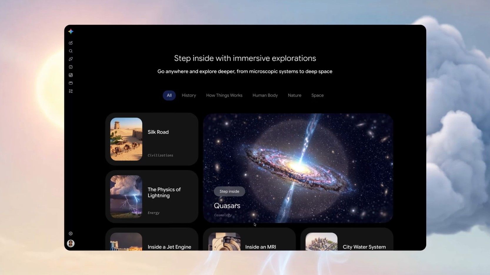 Gemini’s ‘Immersive Explorations’ unlocks interactive visuals for students