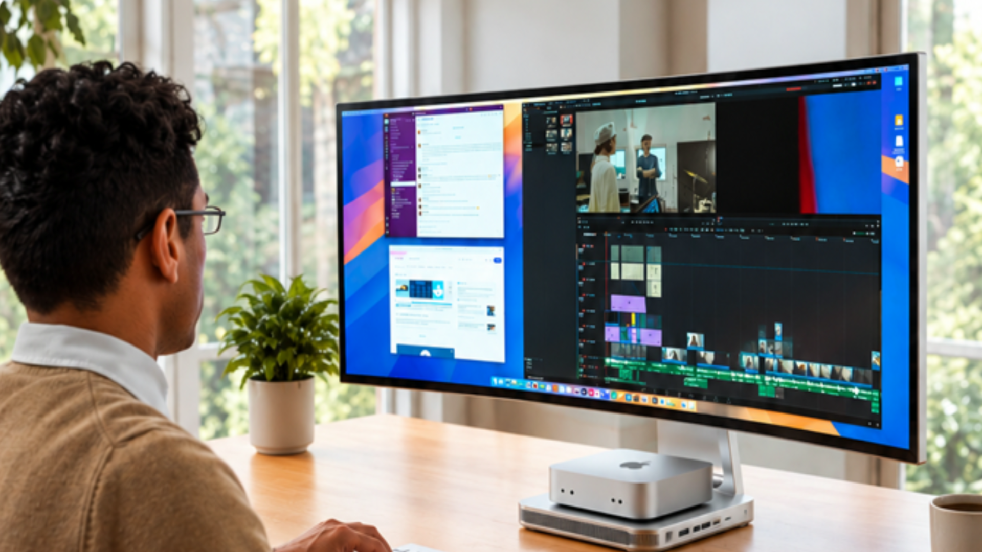 Apple Mac mini finally gets a 40-inch curved 5K monitor