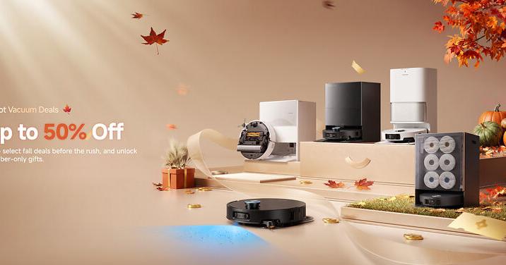 Dreame Technology Announces Amazon Prime Big Deal Days Robot Vacuum Deals With Savings Up to 50%