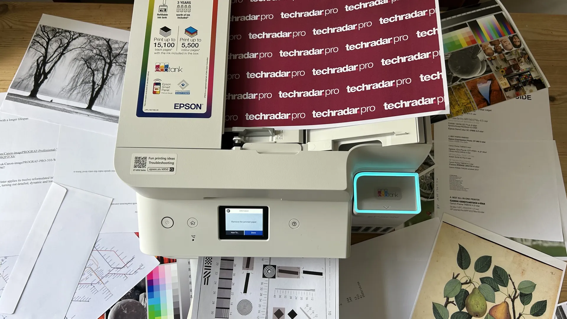 This $370 Epson EcoTank ET-4950 deal is our printer editor’s top pick