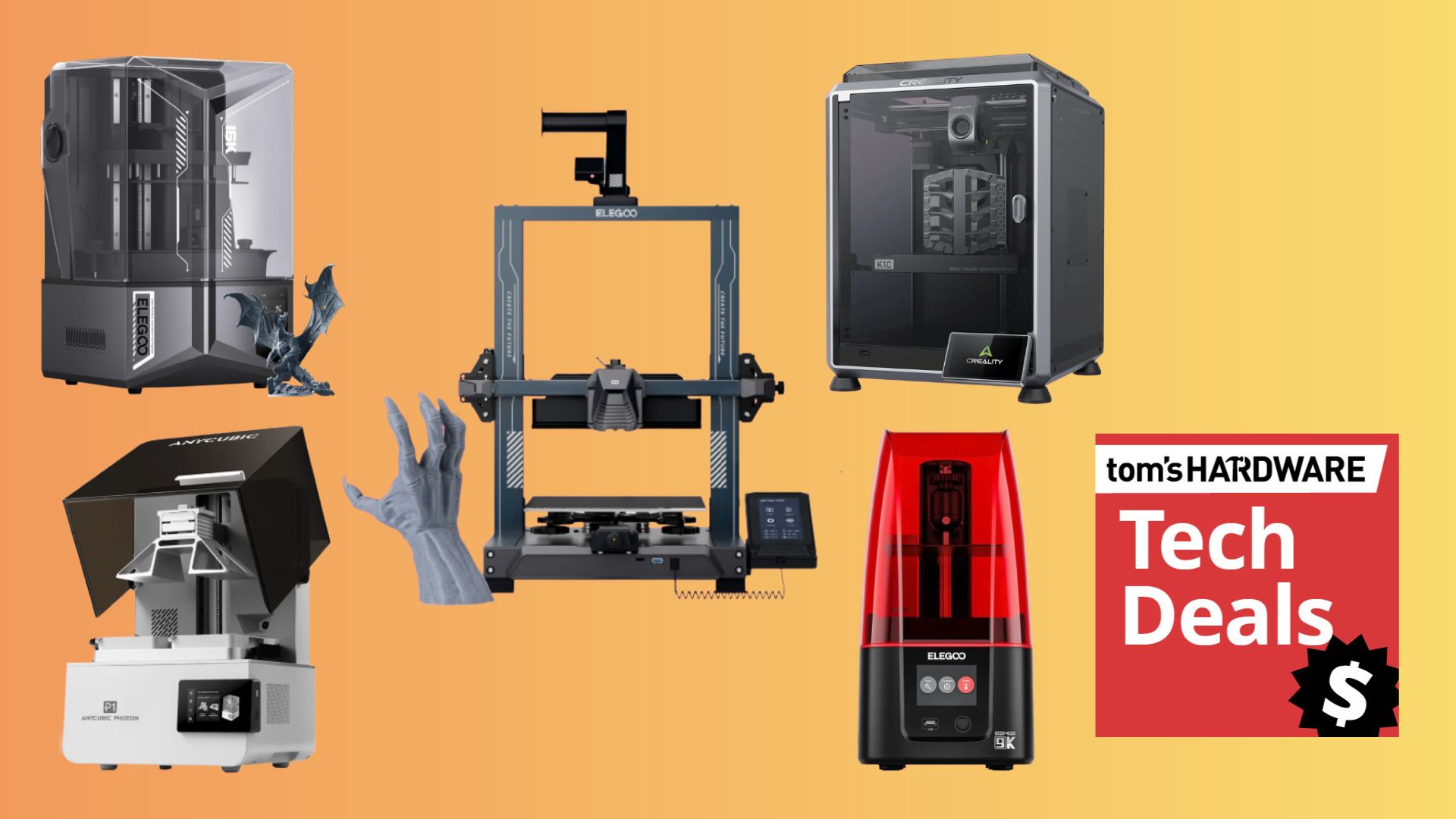 Grab a new 3D printer this Halloween weekend, with prices as low as $199 — big discounts from Elegoo, Creality, Prusa and more, with filament and resin printers and consumables on sale