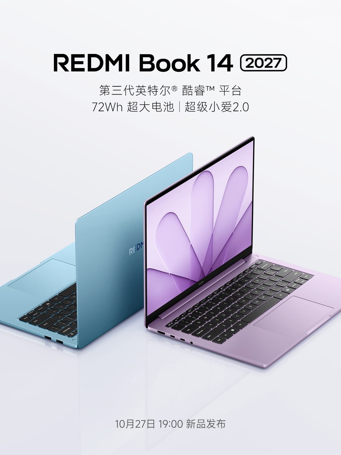 REDMI Book 14 2027 Teased With 20.2-Hour Battery Life