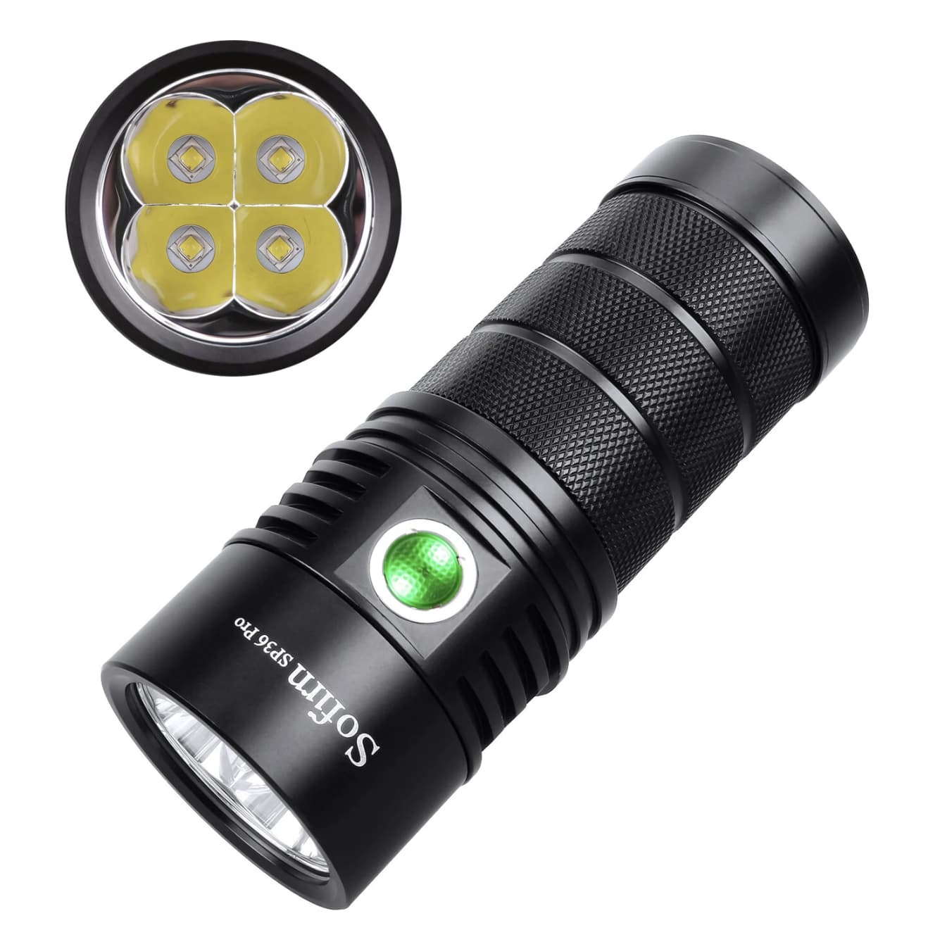 Sofirn SP36 Pro Review: 8000-Lumen Flashlight With USB-C Charging