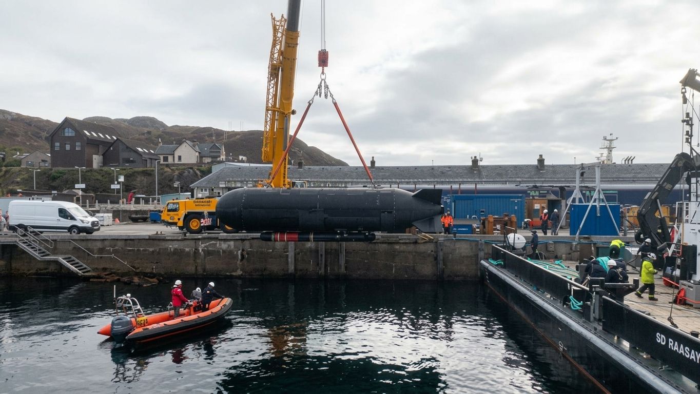 US Navy puts its Mk 48 torpedo on British robotic submarine for the first time