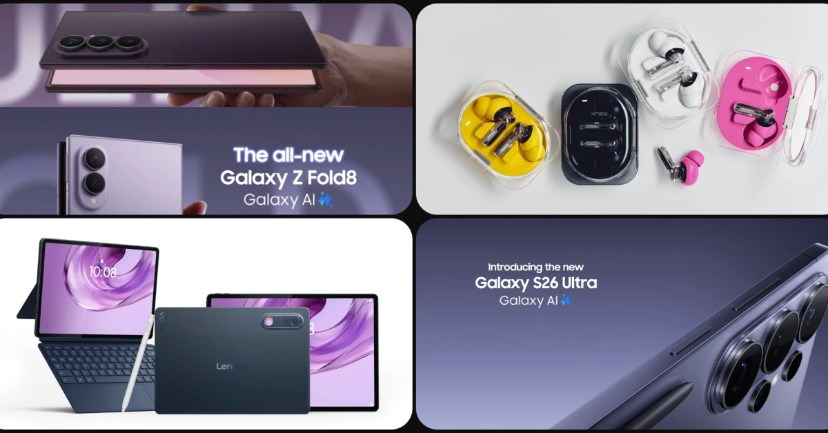 Deals: Galaxy S26 Ultra $473 off brand new, Nothing Ear (3a) $79, Lenovo’s new Android tablets $316 off, more