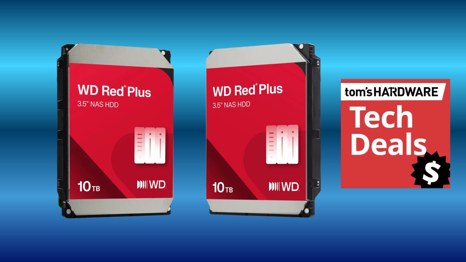 Save $134 on this WD Red Plus 10TB HDD bundle at Newegg — this double-drive deal lands you with 20TB of total capacity for your NAS