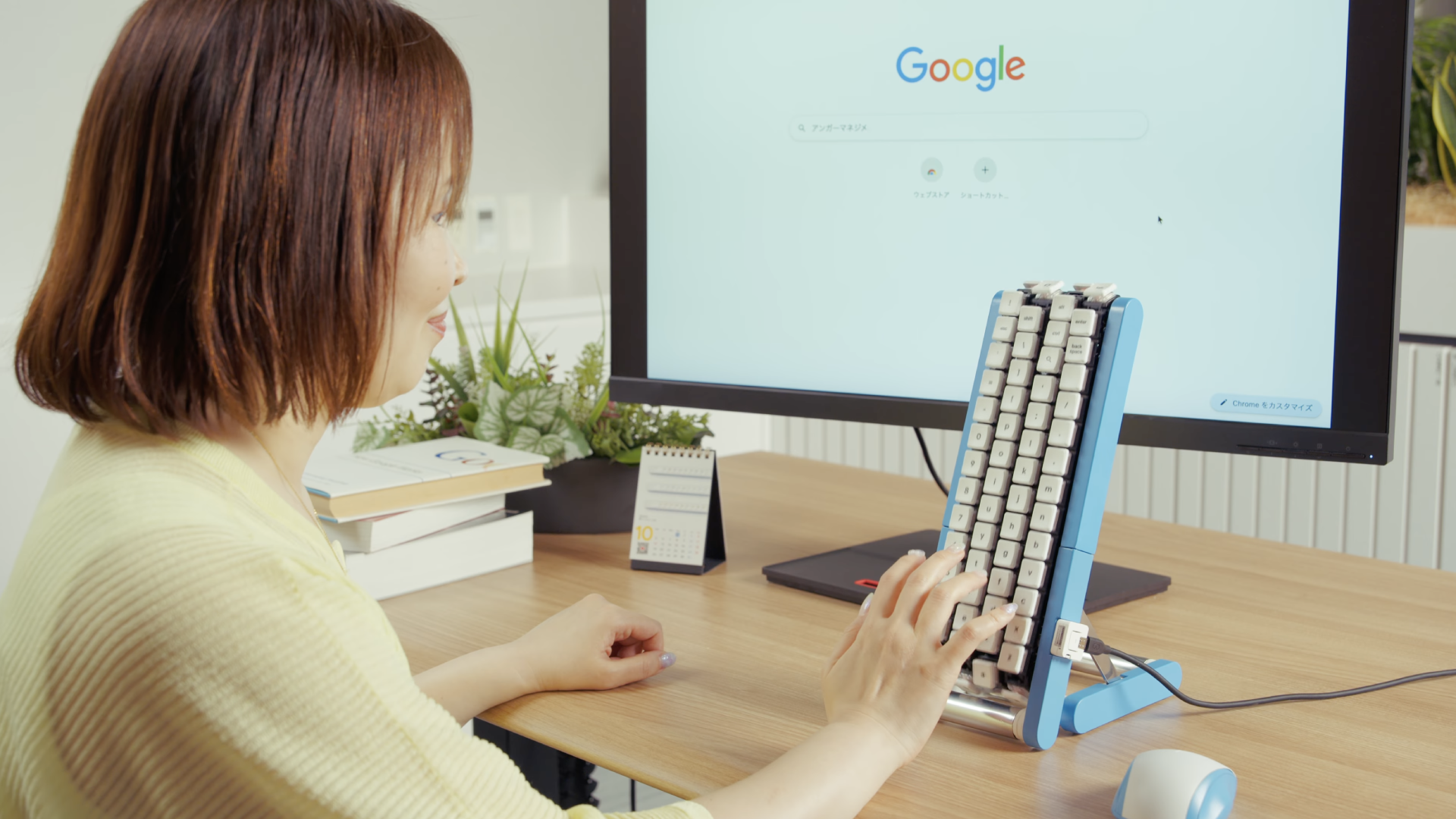 This lovingly ludicrous keyboard is a sad reminder of when Google at large had a sense of humour