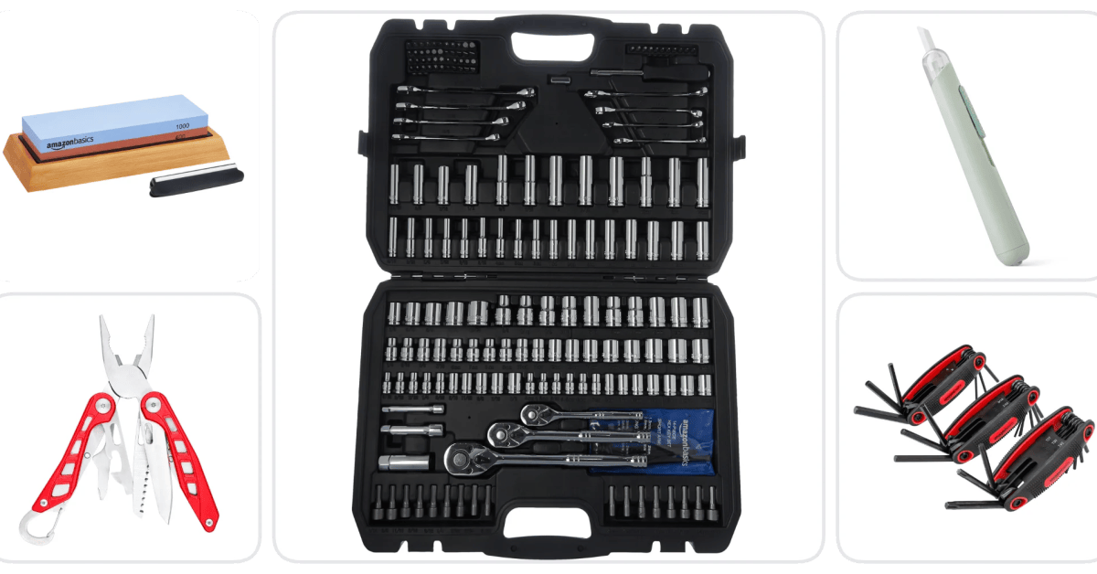 Amazon Basics hand tools fall as low as $6 for Prime Day (Up to 42% off)