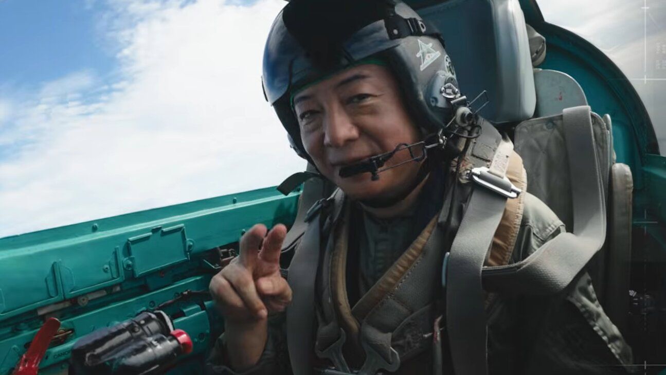 After 30 years they finally let Ace Combat’s director fly in a real jet, and I’m taking credit
