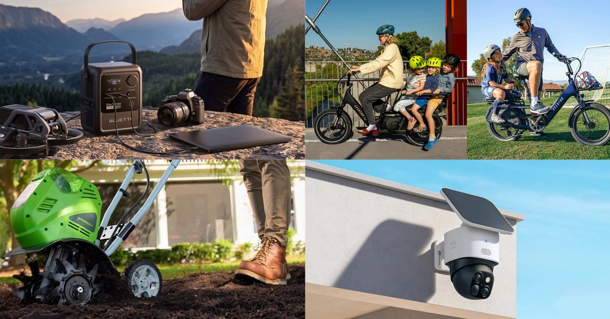Bluetti 288Wh Elite 30 Mini power station exclusive pre-order deals, Aventon Abound SR + LR cargo e-bikes first savings, more