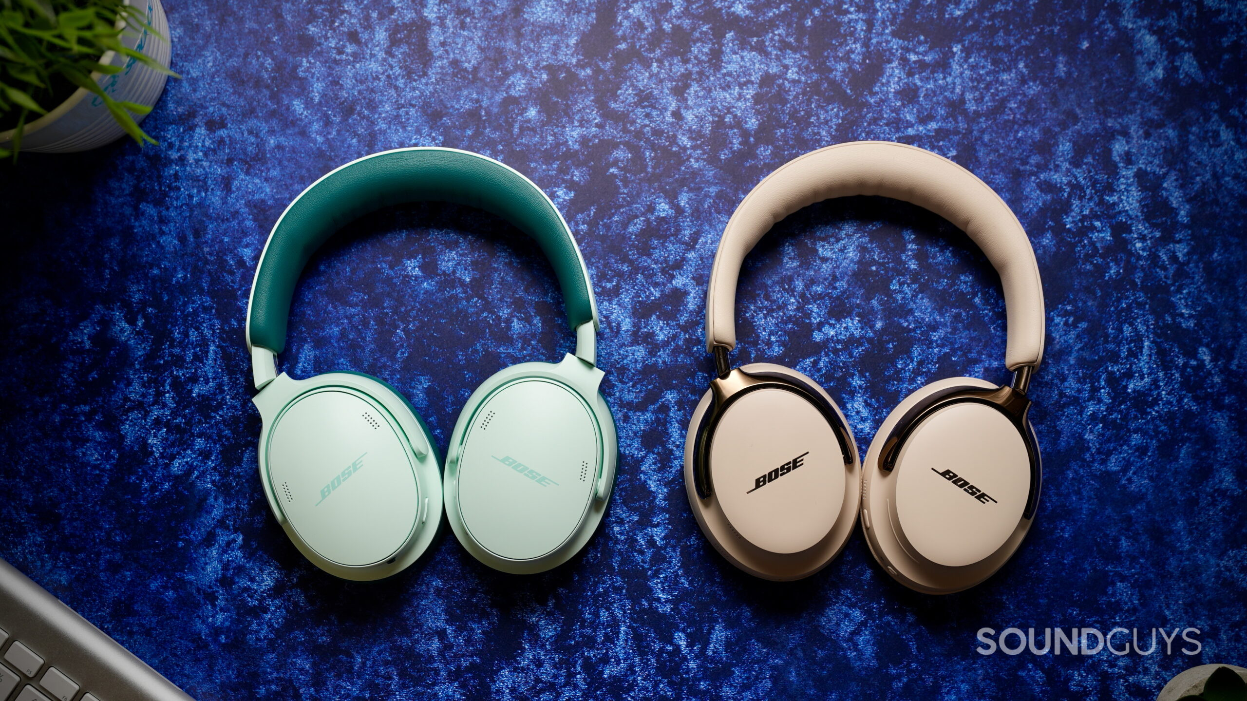 I tried both Bose QuietComfort headphones, and I’d save the $90