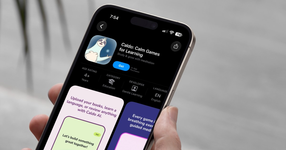 Caldo wants to fix study stress by combining learning games with guided breathing