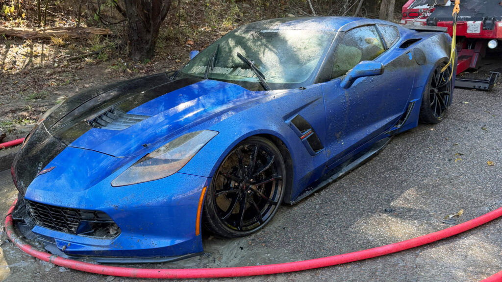 Believe It Or Not, This Stolen C7 Corvette Spent Years Underwater | Carscoops
