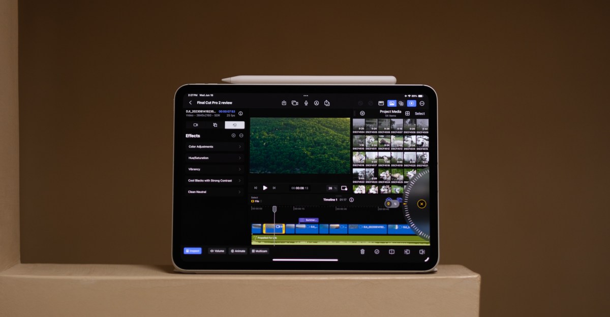 How Apple is trying to make Final Cut Pro a “touch-first” video editing app
