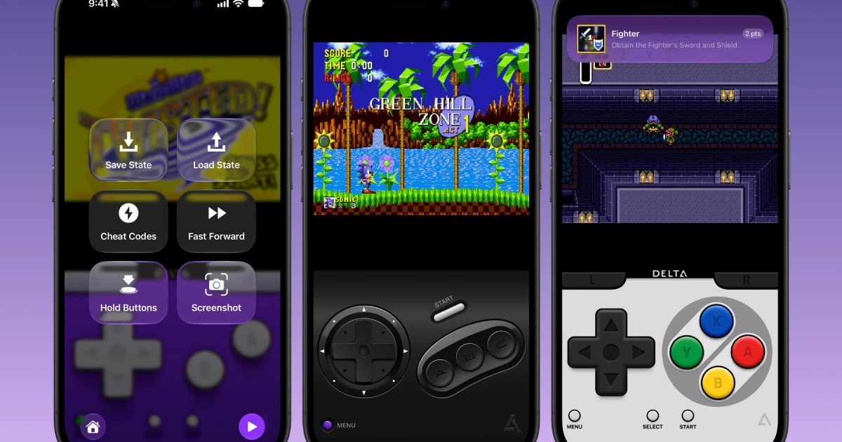 Delta 2.0 is finally here, and your iPhone just got a bigger retro gaming library