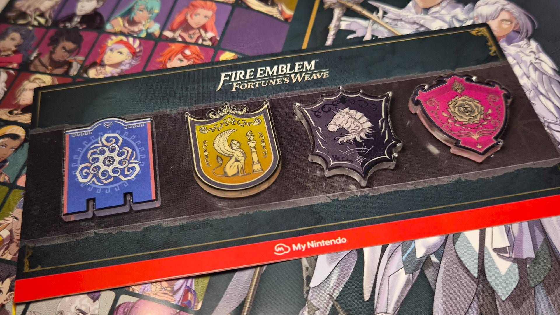 Heads up Fire Emblem fans, Nintendo UK has a set of Fortune’s Weave acrylic magnets up for the taking