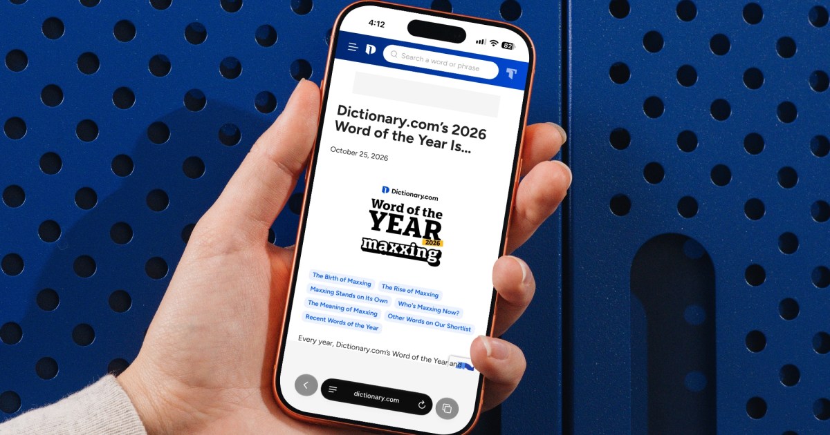 Dictionary.com’s word of the year is one that you’re tired of seeing everywhere on the internet
