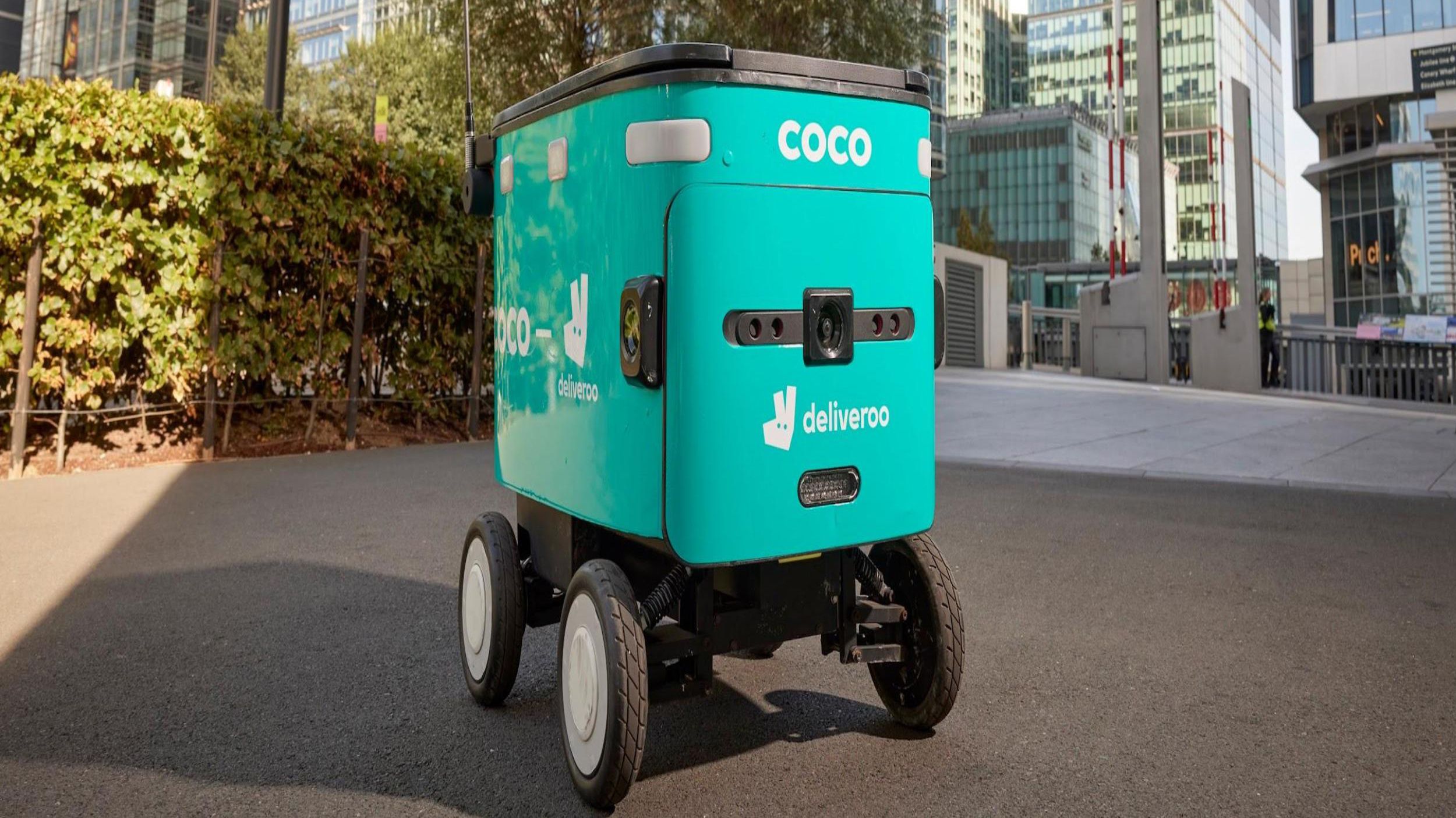 Deliveroo says its first robot deliveries will hit 5 UK cities soon — as a popular GPS app for the blind calls them a ‘major step forward’ for safety
