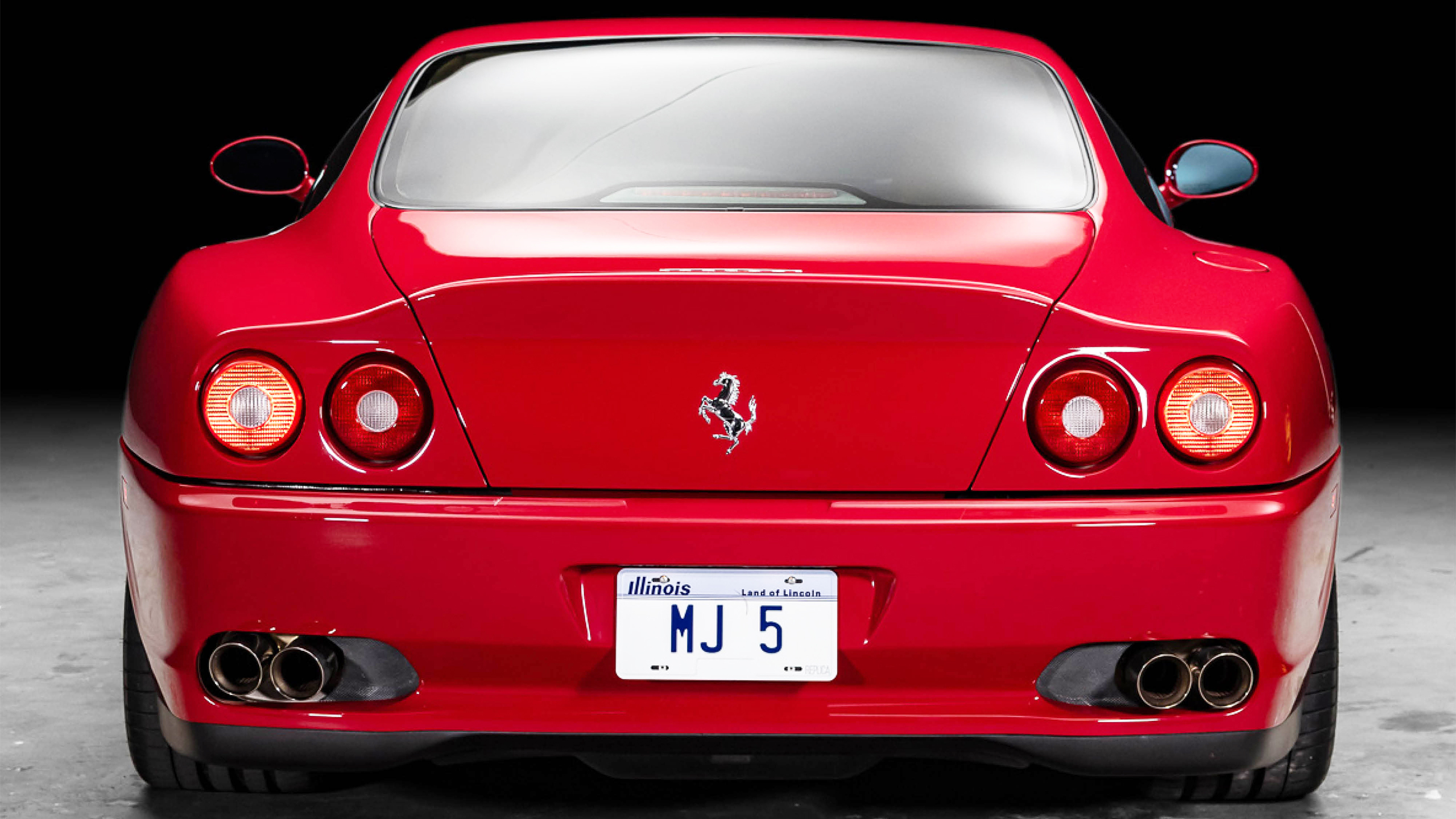 Michael Jordan’s 1997 Ferrari 550 Maranello Just Smashed Sales Records | Carscoops