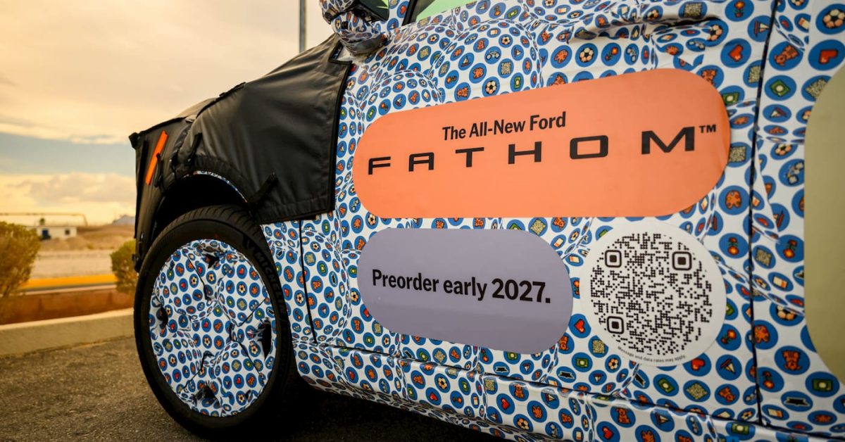 Ford’s Fathom pickup couldn’t come soon enough as EV sales drop 80% in Q3