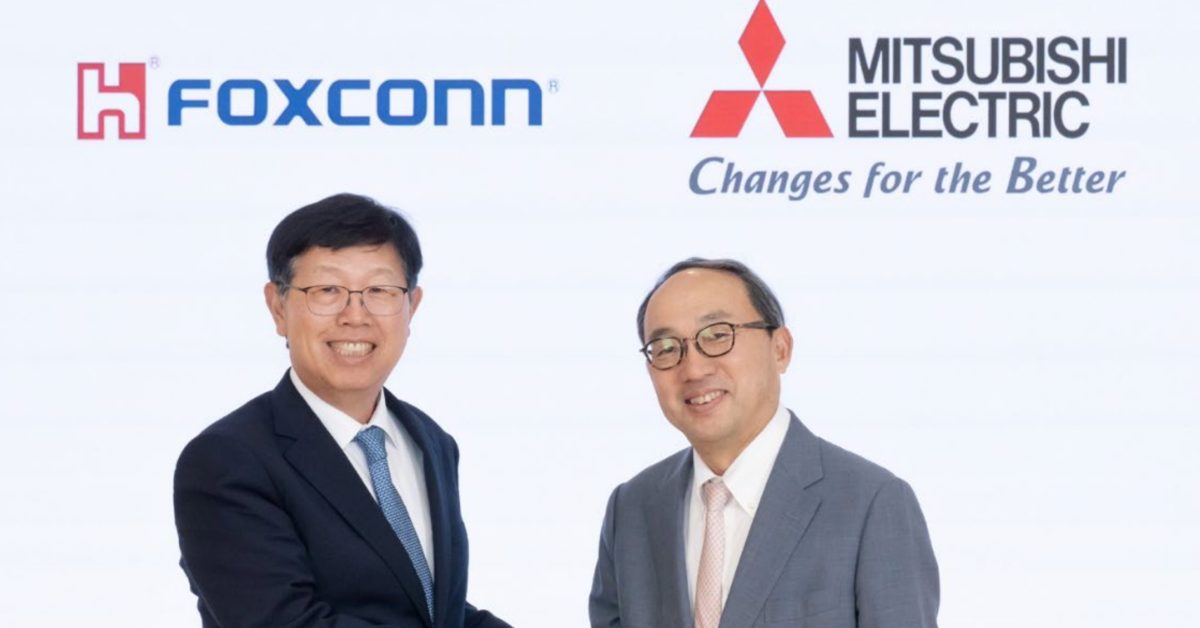 Foxconn pays $727M for half of Mitsubishi Electric’s car parts unit in EV push