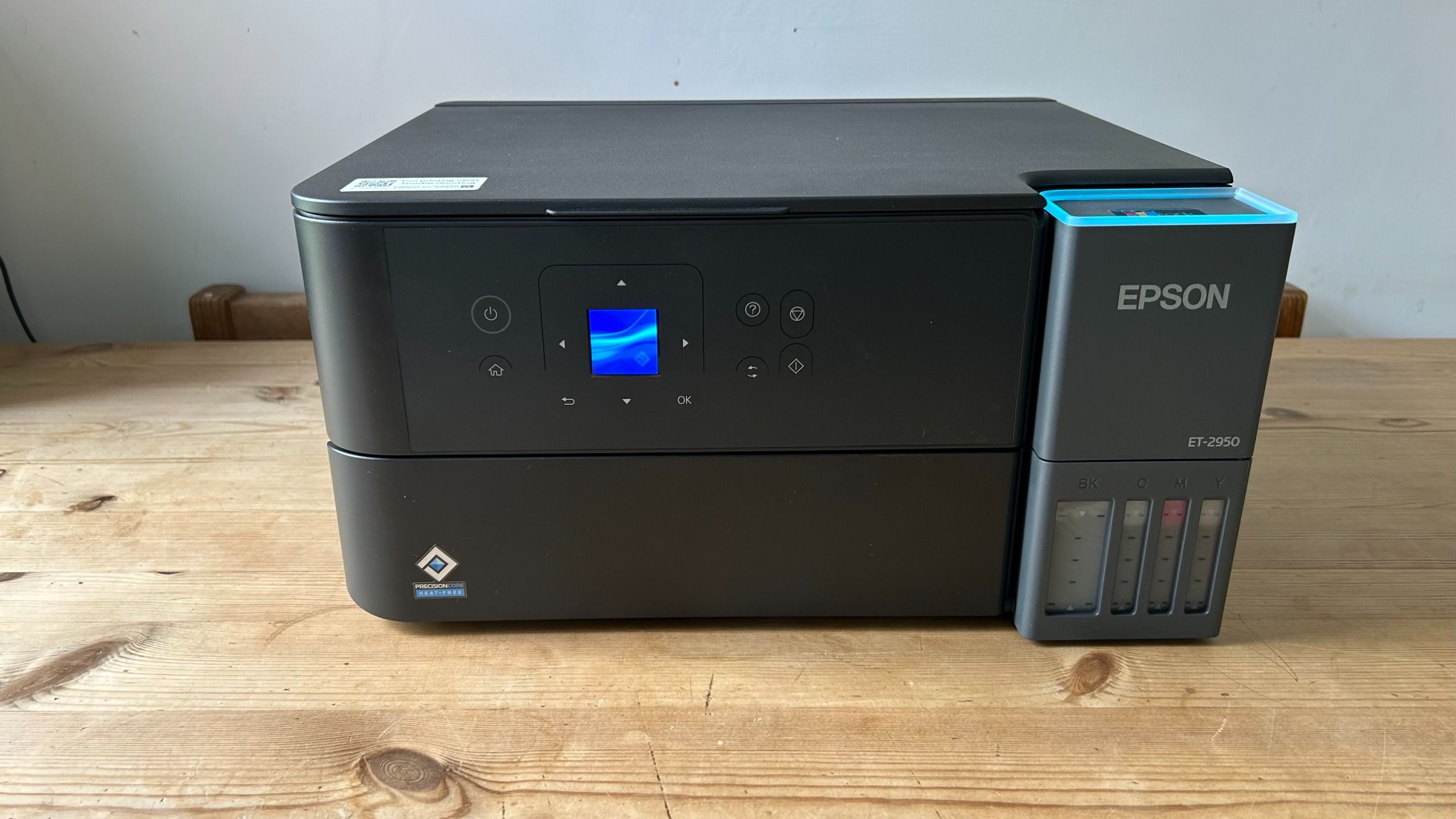 I’d buy Epson’s entry-level EcoTank ET-2980 for its crisp low cost pages
