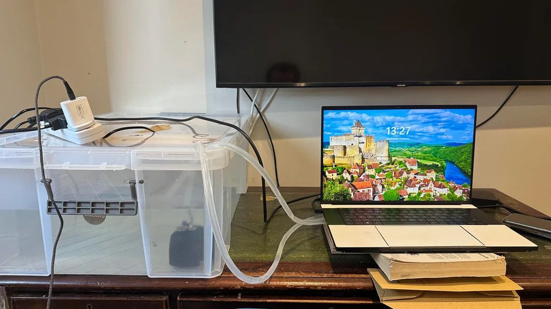 Razer Blade 16 owner resurrects gaming laptop with unbelievable and perilous cooling solution that’s ‘sick as hell’ and ‘chaotic’ — but don’t try this yourself
