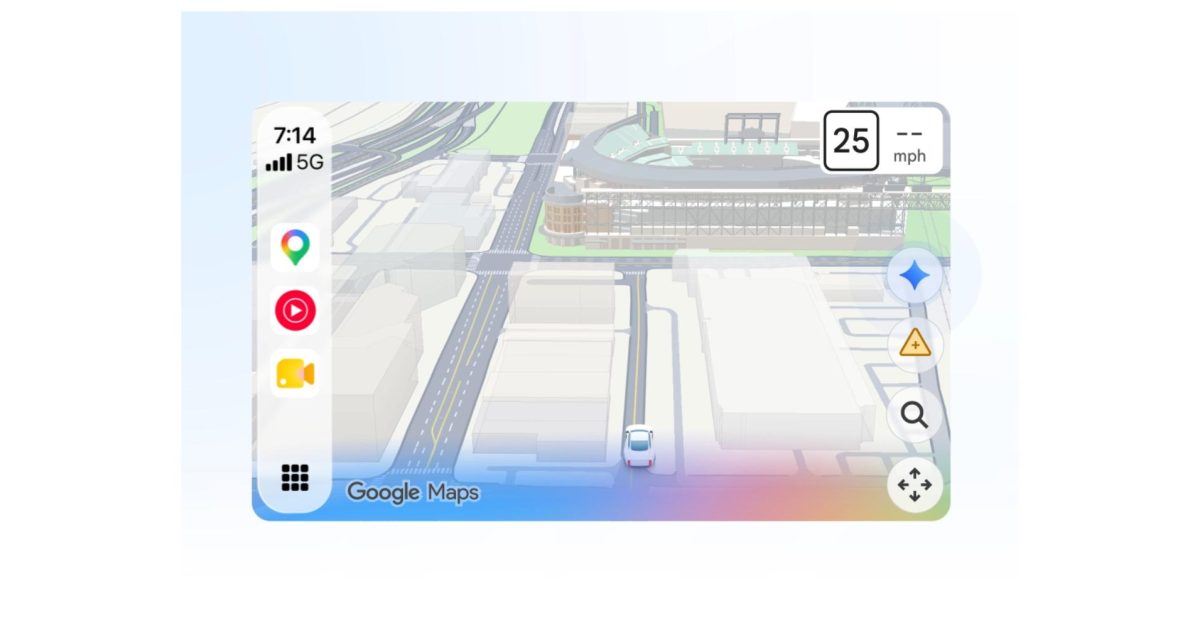 Google Maps on CarPlay rolling out Gemini when navigating