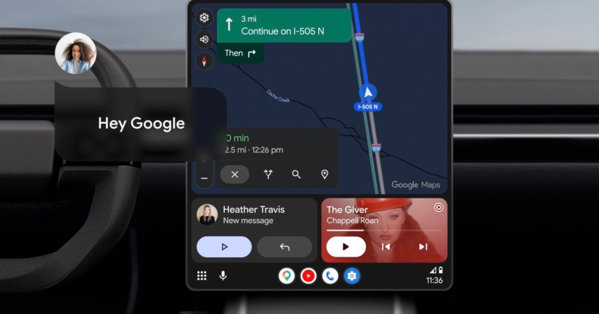 Google is making Gemini smarter behind the wheel by connecting it to Gmail, Photos, and Maps